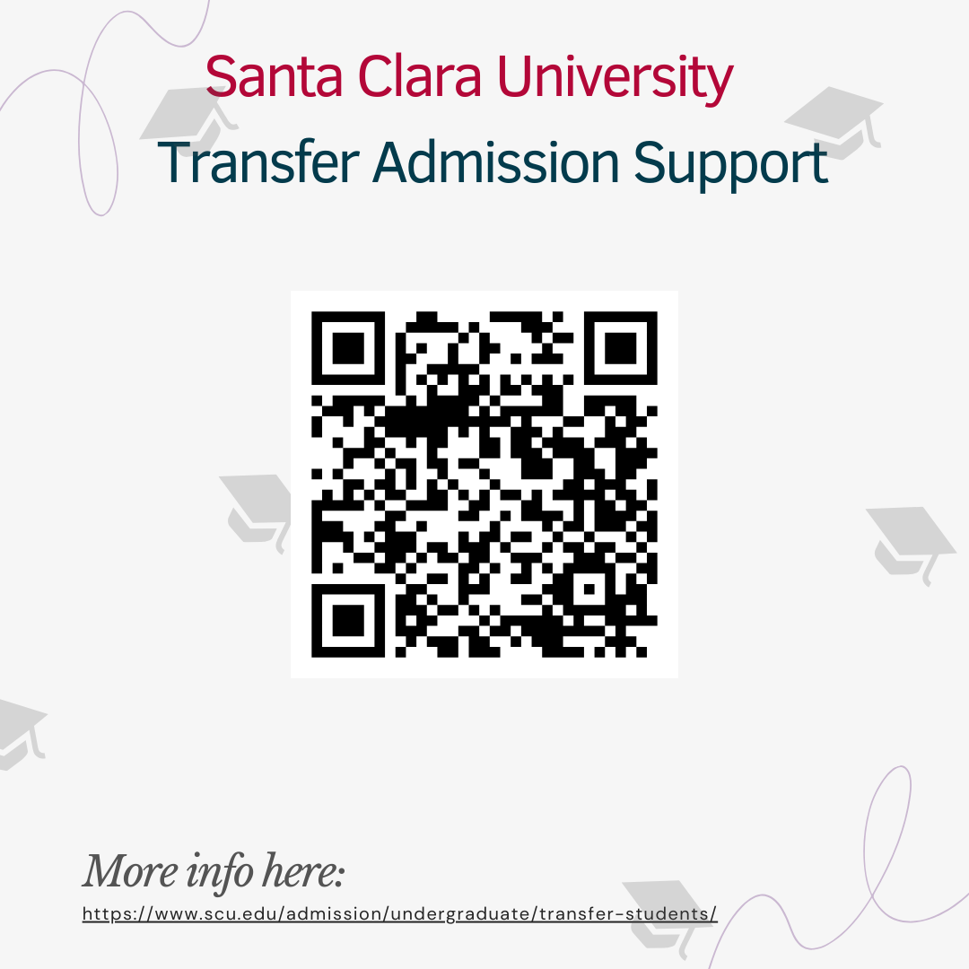 santa clara university transfer support